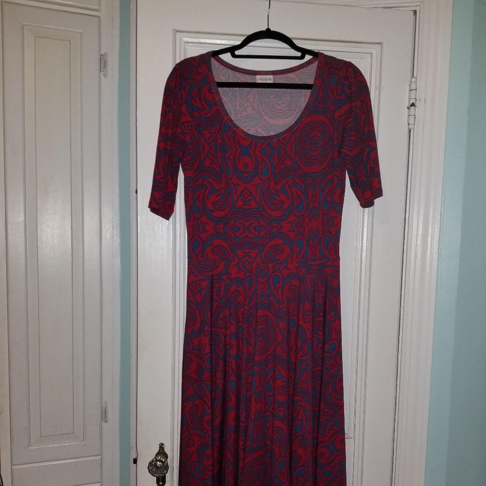Lularoe Nicole Dress Size Large